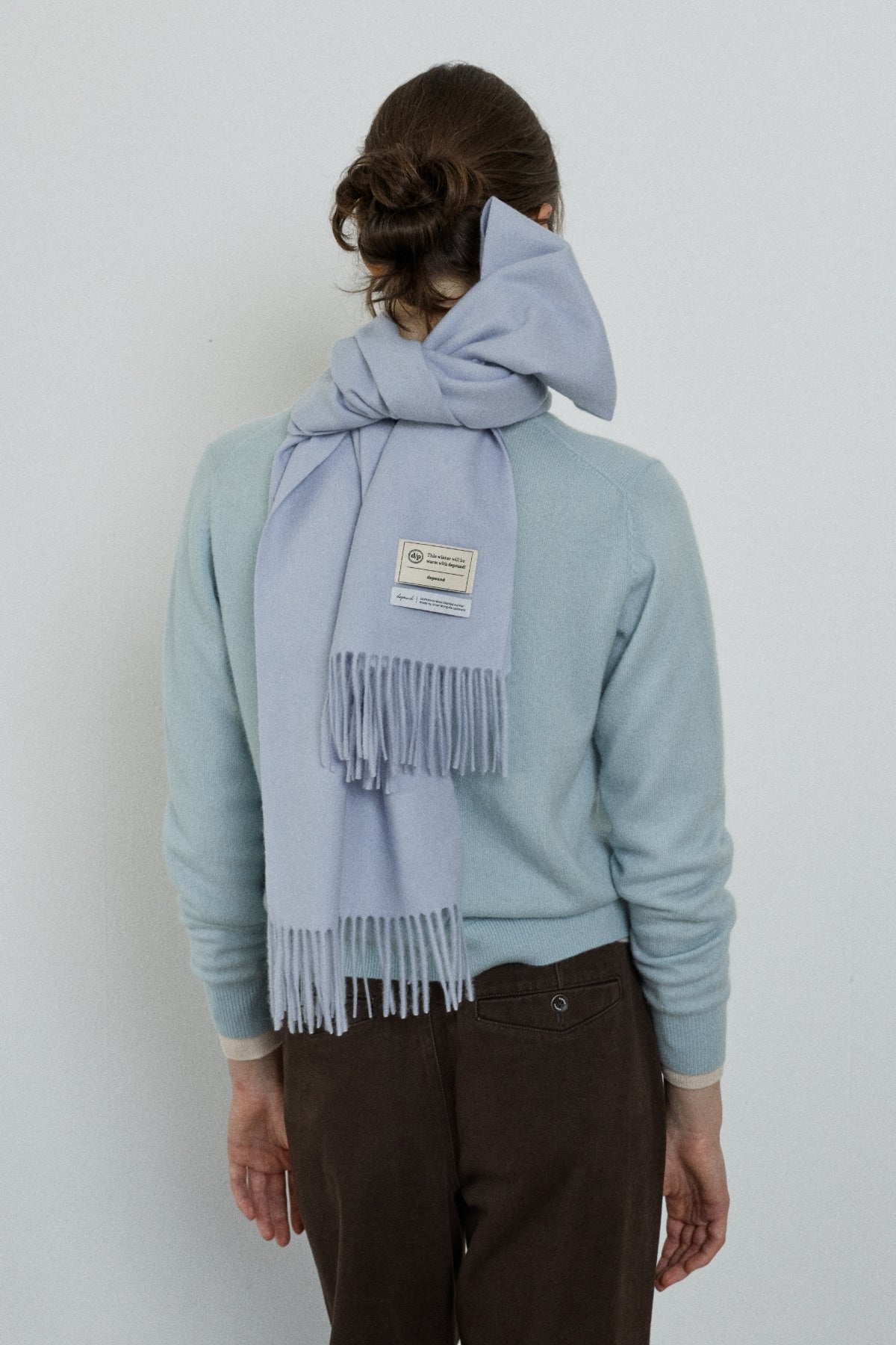【YOONA同款】 CASHMERE WOOL BLENDED MUFFLER