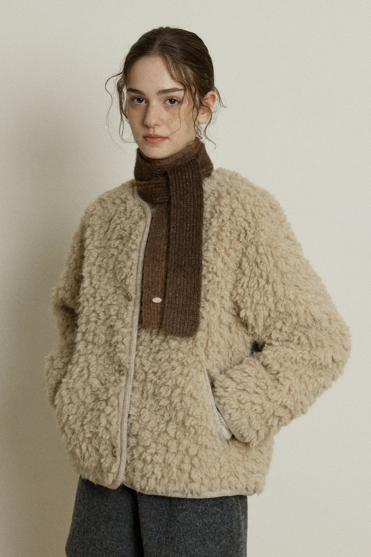【YOONA同款】 GRADIENT SLIM MUFFLER