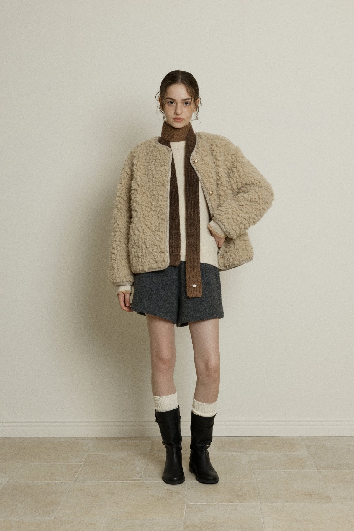 【YOONA同款】 GRADIENT SLIM MUFFLER