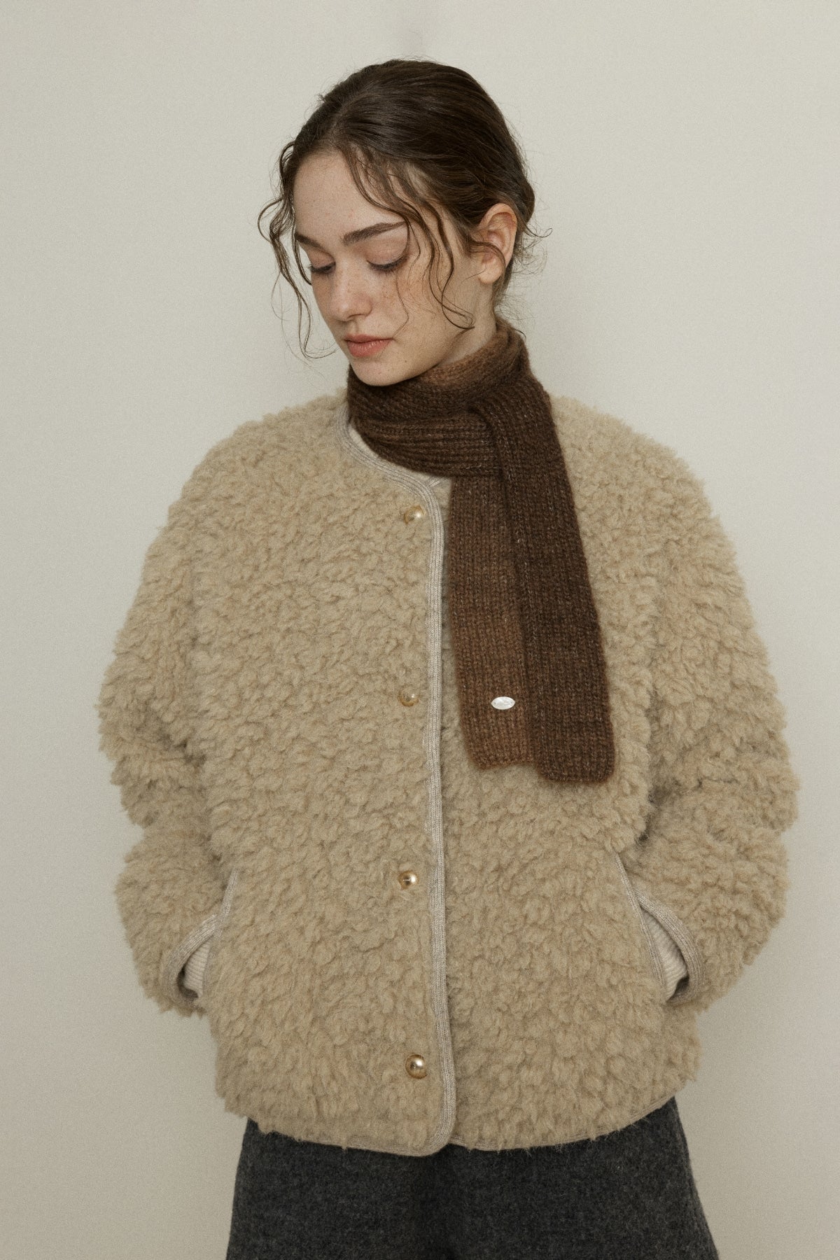 【YOONA同款】 GRADIENT SLIM MUFFLER