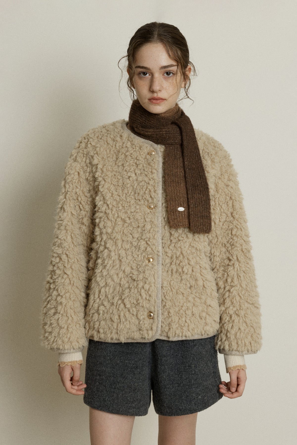 【YOONA同款】 GRADIENT SLIM MUFFLER