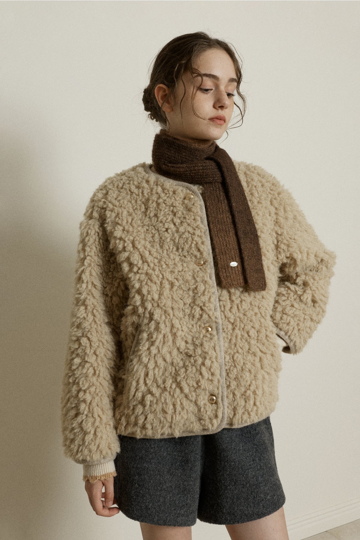 【YOONA同款】 GRADIENT SLIM MUFFLER