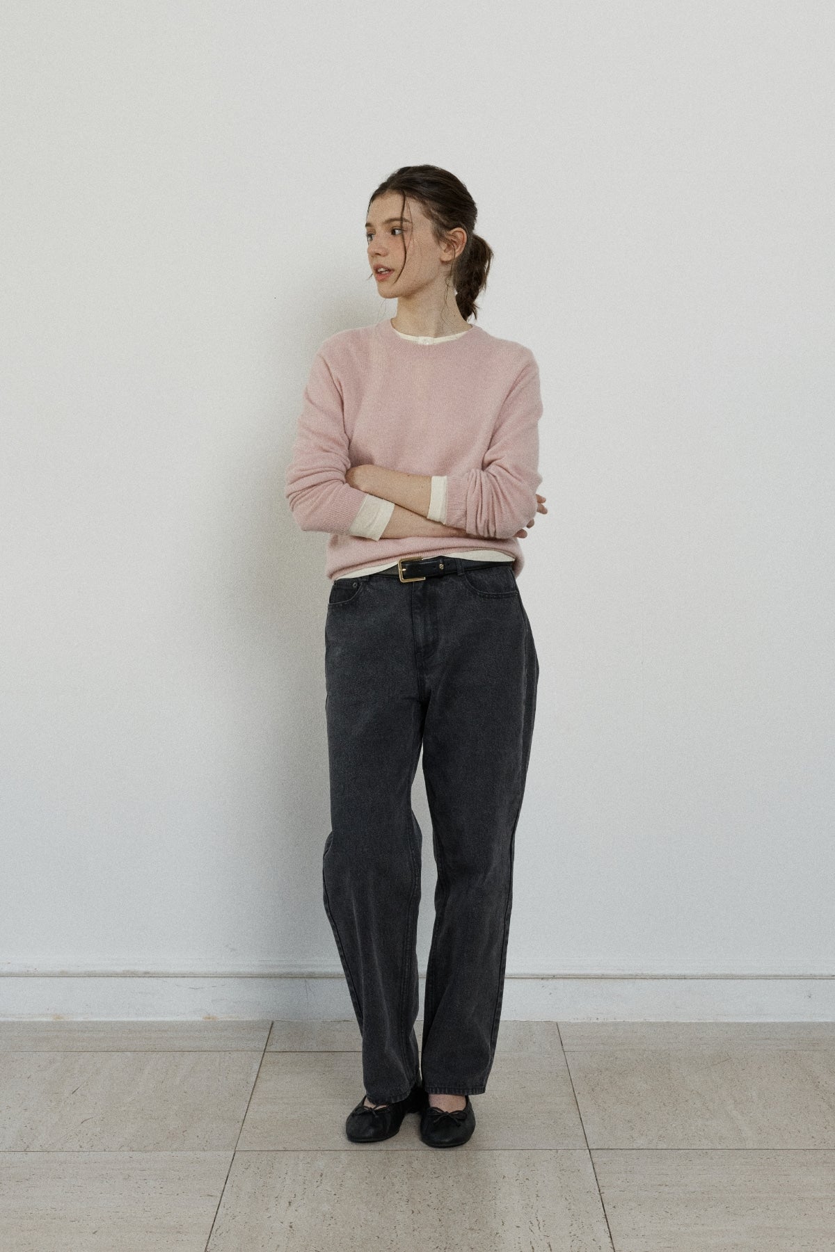 【YOONA同款】 30% CASHMERE ROUND PULLOVER