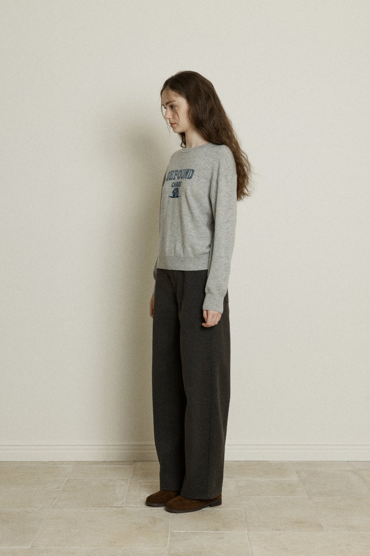 【YOONA同款】 WOOL CABINE LOGO PULLOVER