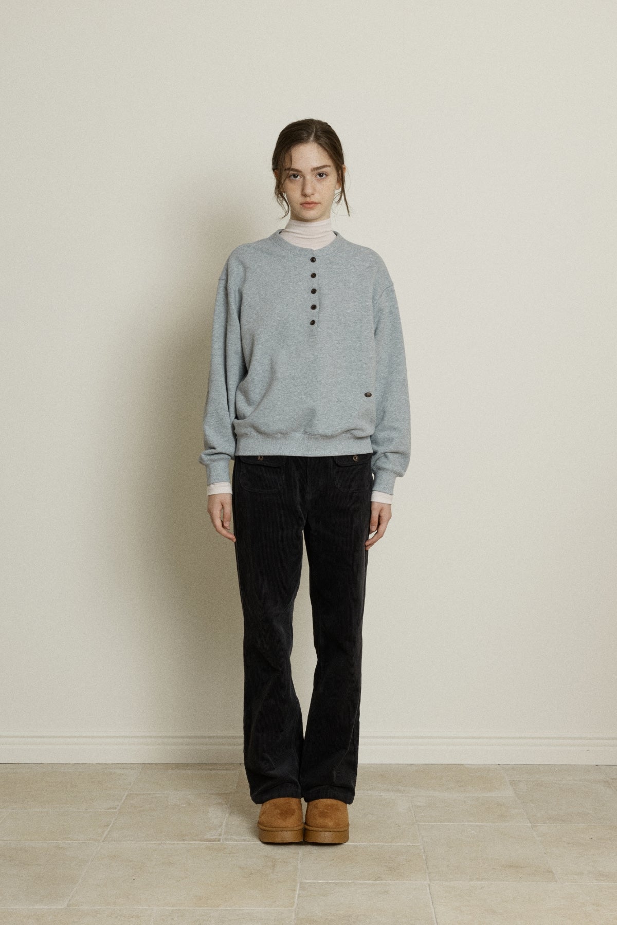 【YOONA同款】 CORDUROY POCKET PANTS