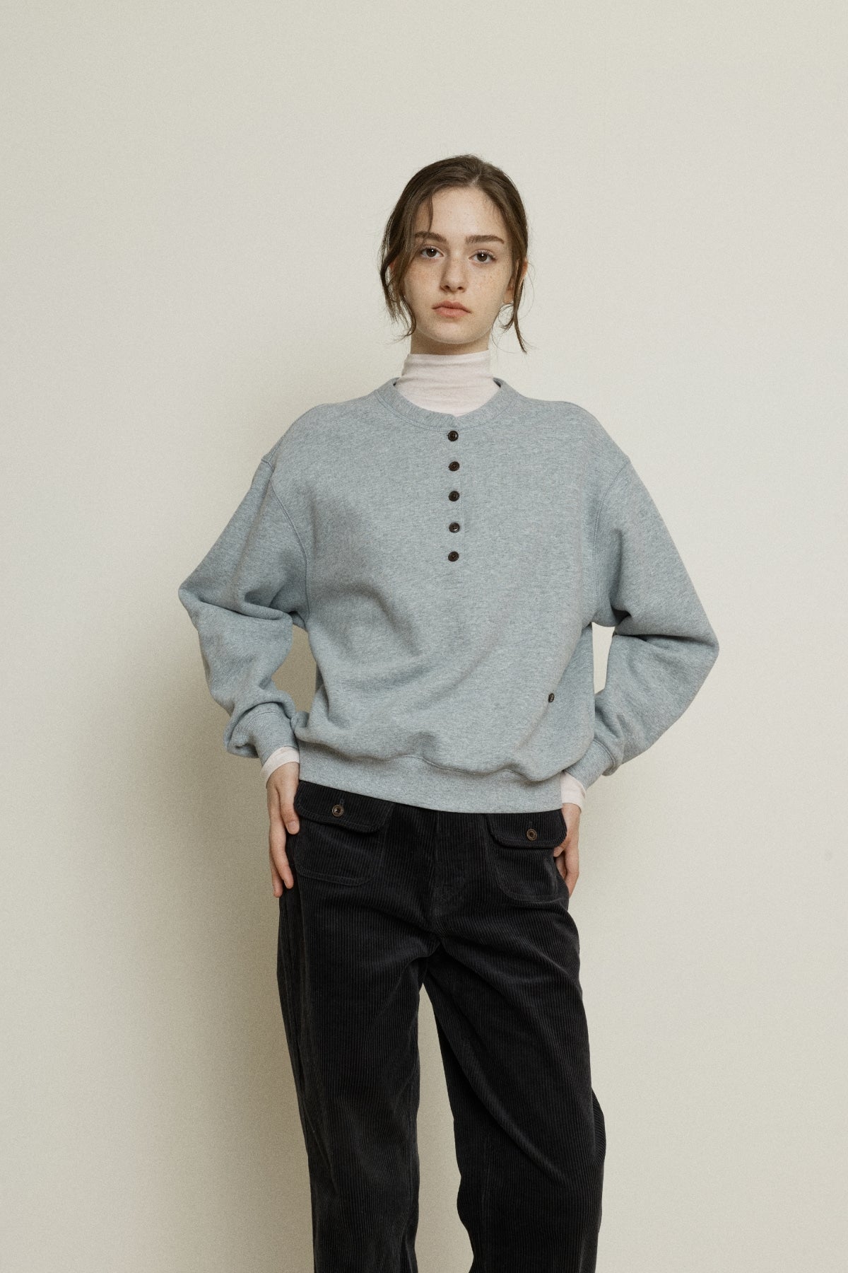 【YOONA同款】 CORDUROY POCKET PANTS