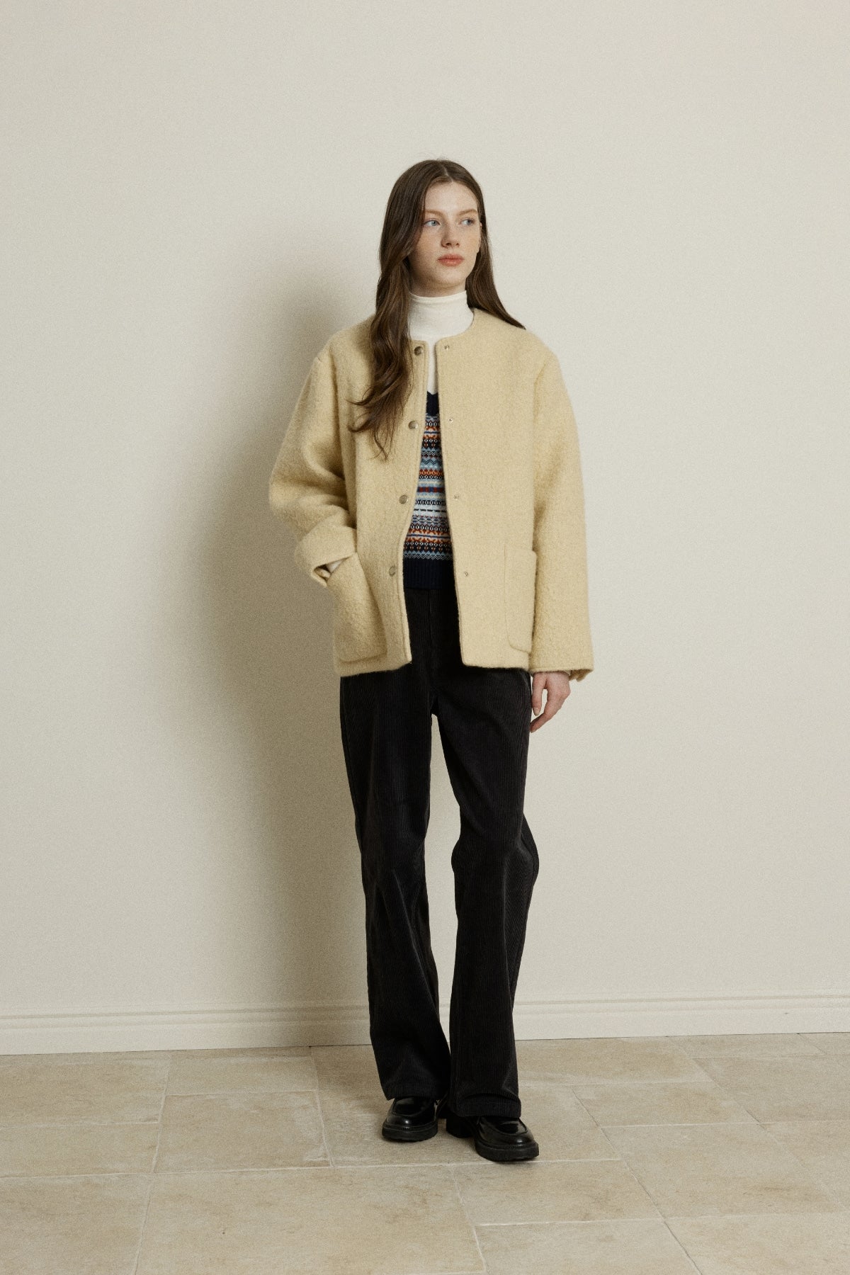 【YOONA同款】 CORDUROY POCKET PANTS