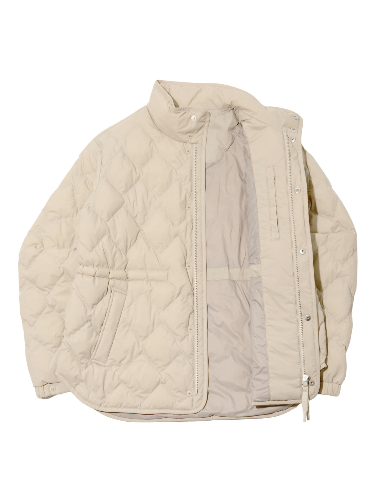 EIDER THERMOLOCK SLIM BLEND MIDDLE PADDING JACKET Beige