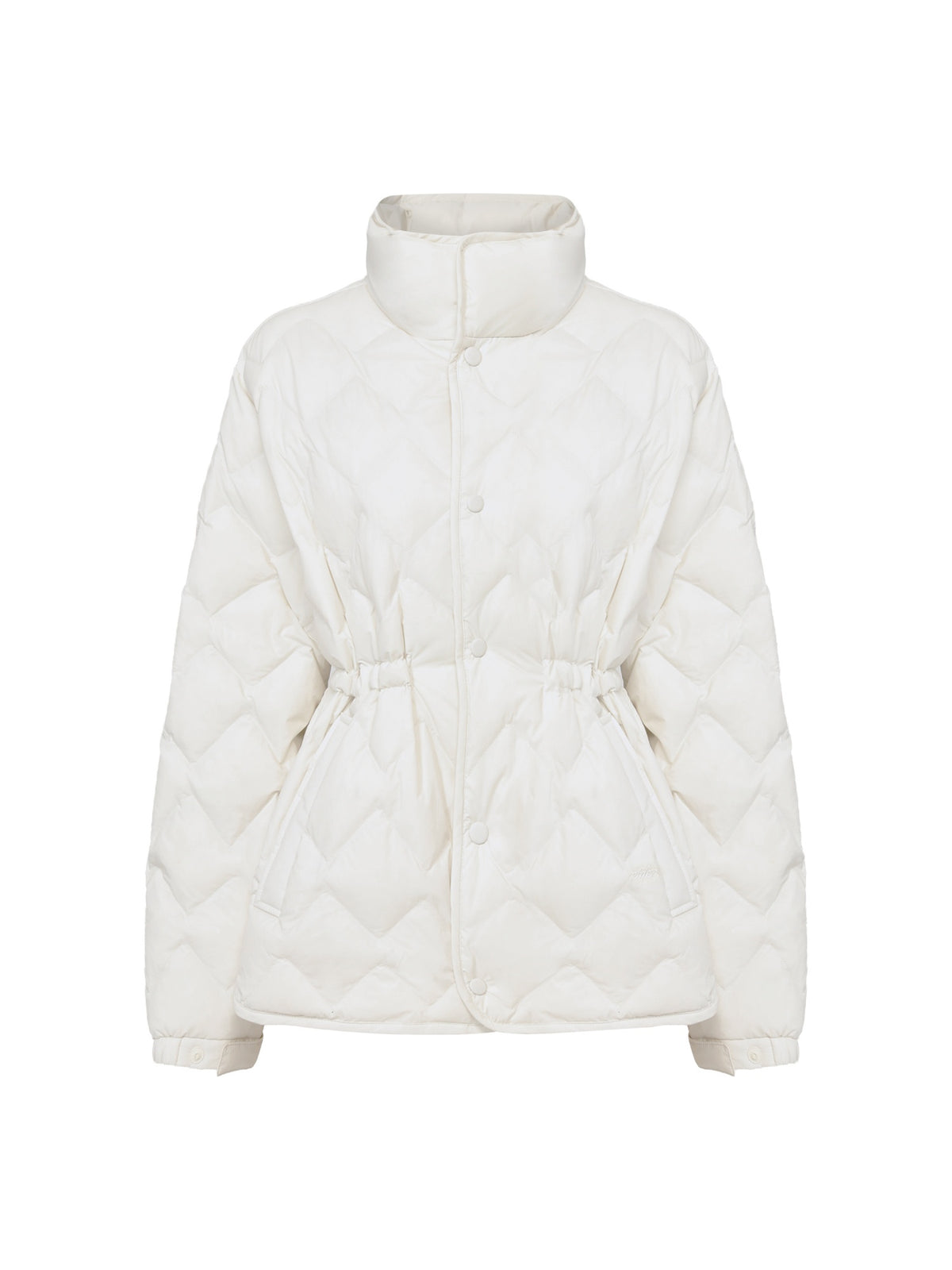 EIDER THERMOLOCK SLIM BLEND MIDDLE PADDING JACKET Cream