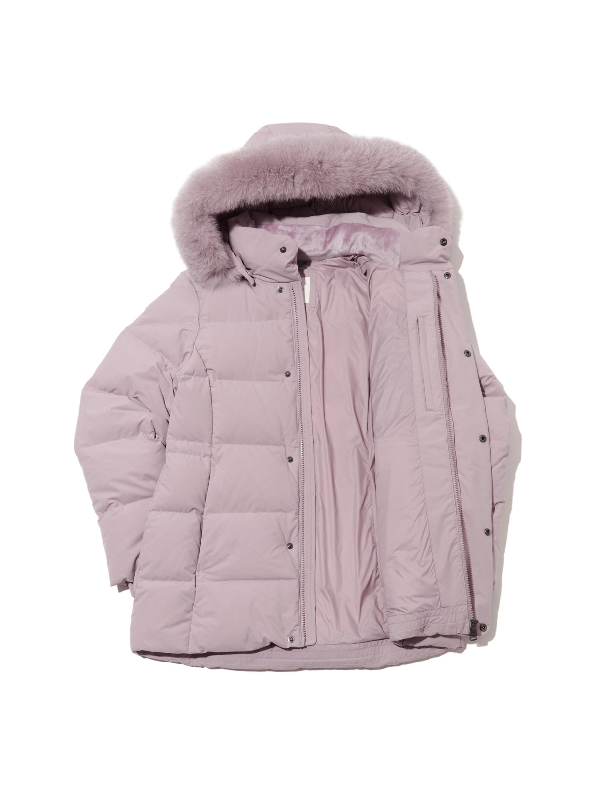 EIDER SCARLETT BASIC MIDDLE DOWN JACKET Greyish Pink