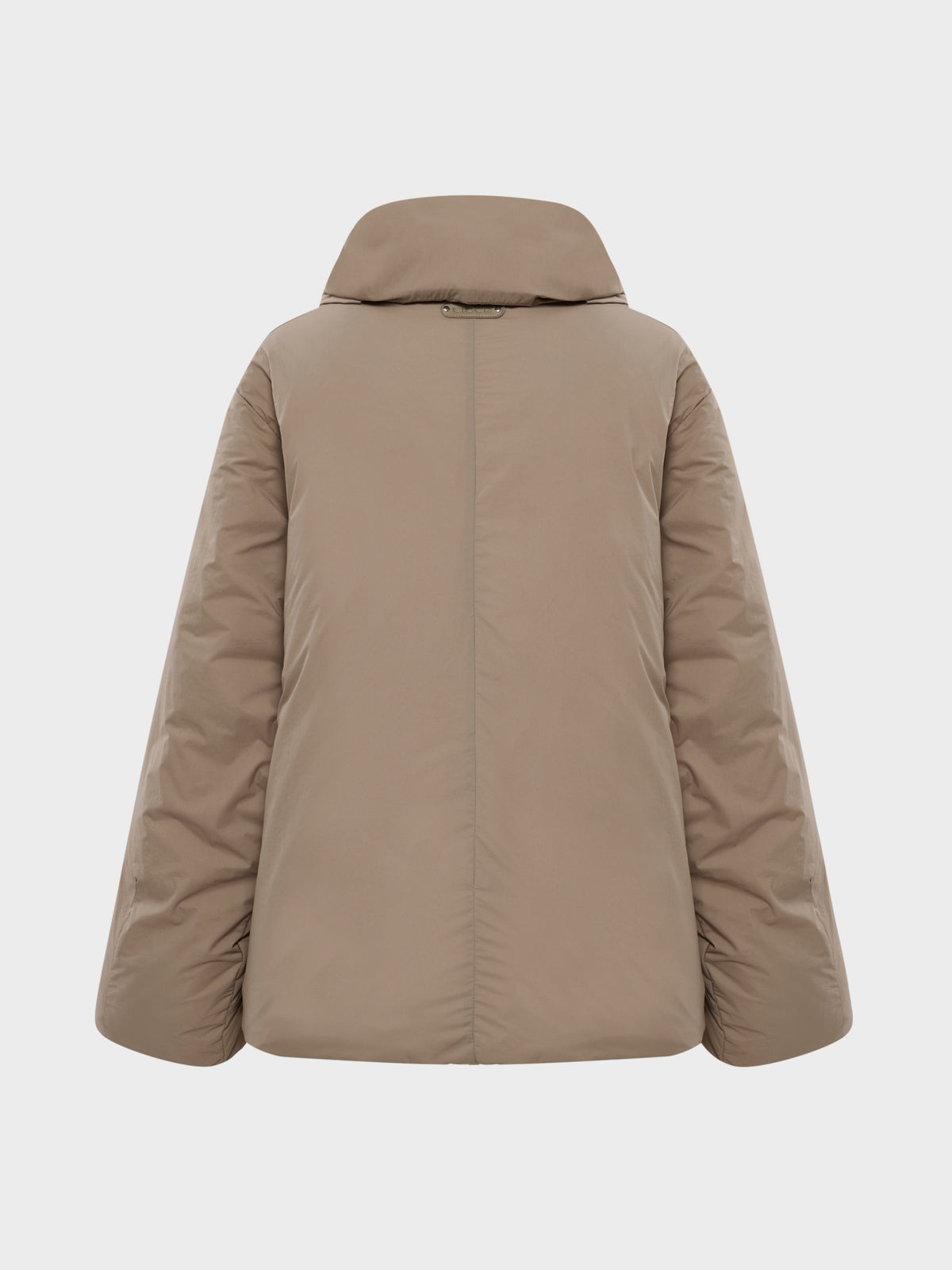EIDER LA BELLE SHORT COAT DOWN JACKET MID BEIGE
