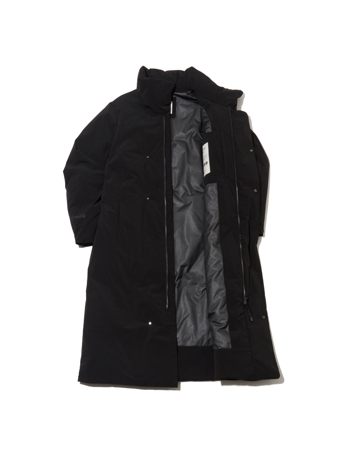EIDER LA BELLE W/S CASHMERE LONG COAT DOWN JACKET Black