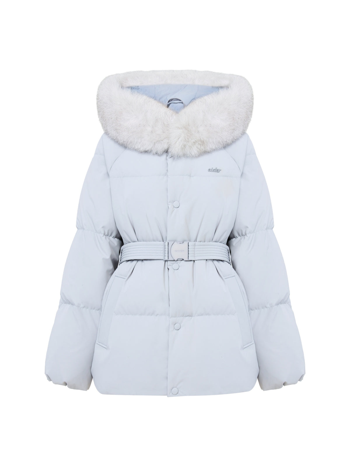 EIDER MONGLIT FOX MIDDLE GOOSE DOWN JACKET Light Blue