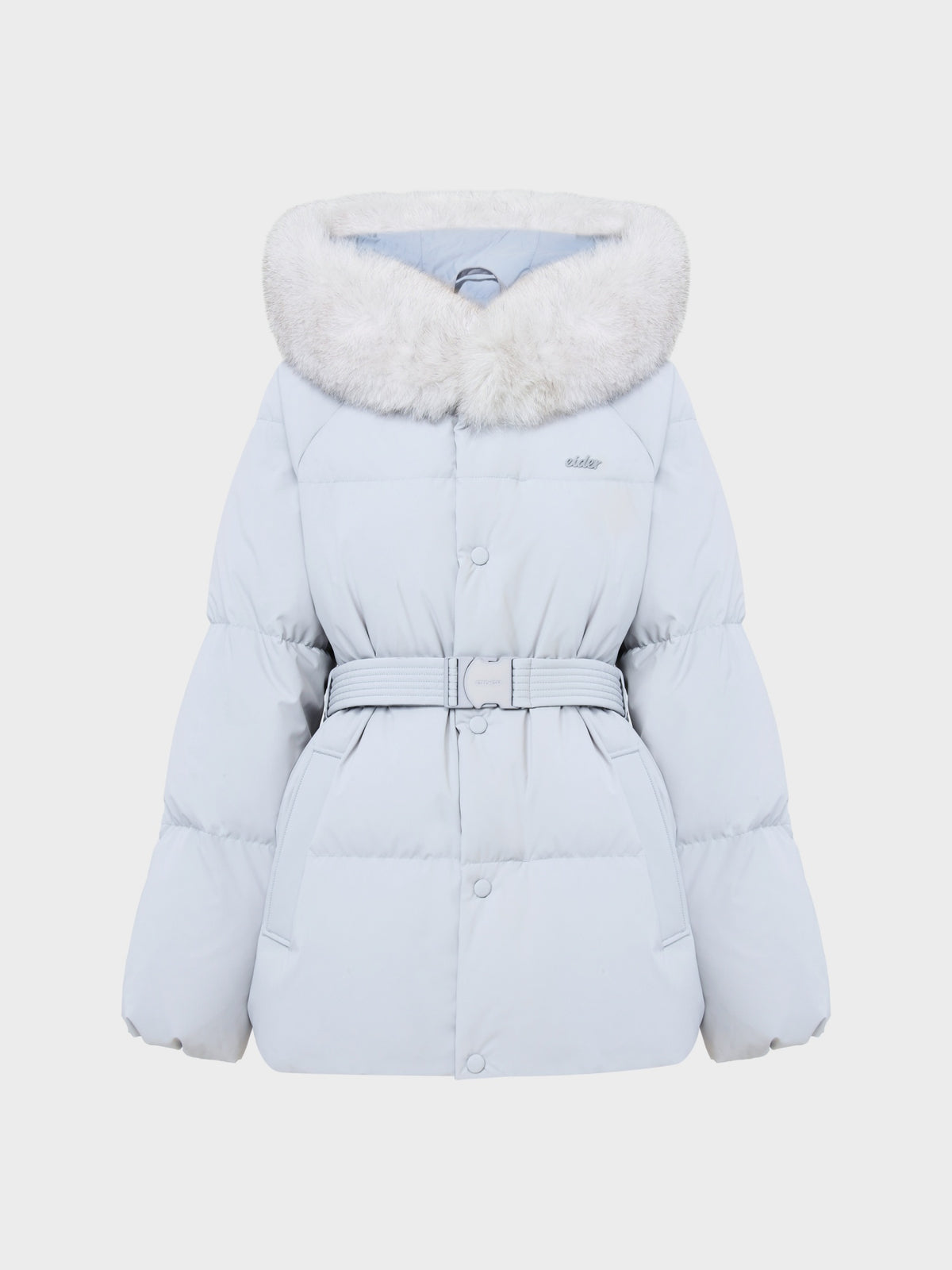 EIDER MONGLIT FOX MIDDLE GOOSE DOWN JACKET Light Blue