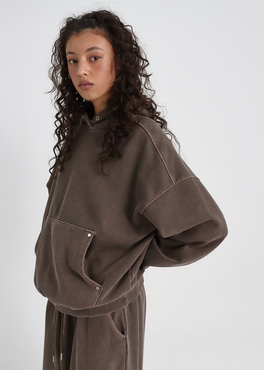 PIGMENT HEAVY SWEAT OVERFIT HOODIE 2