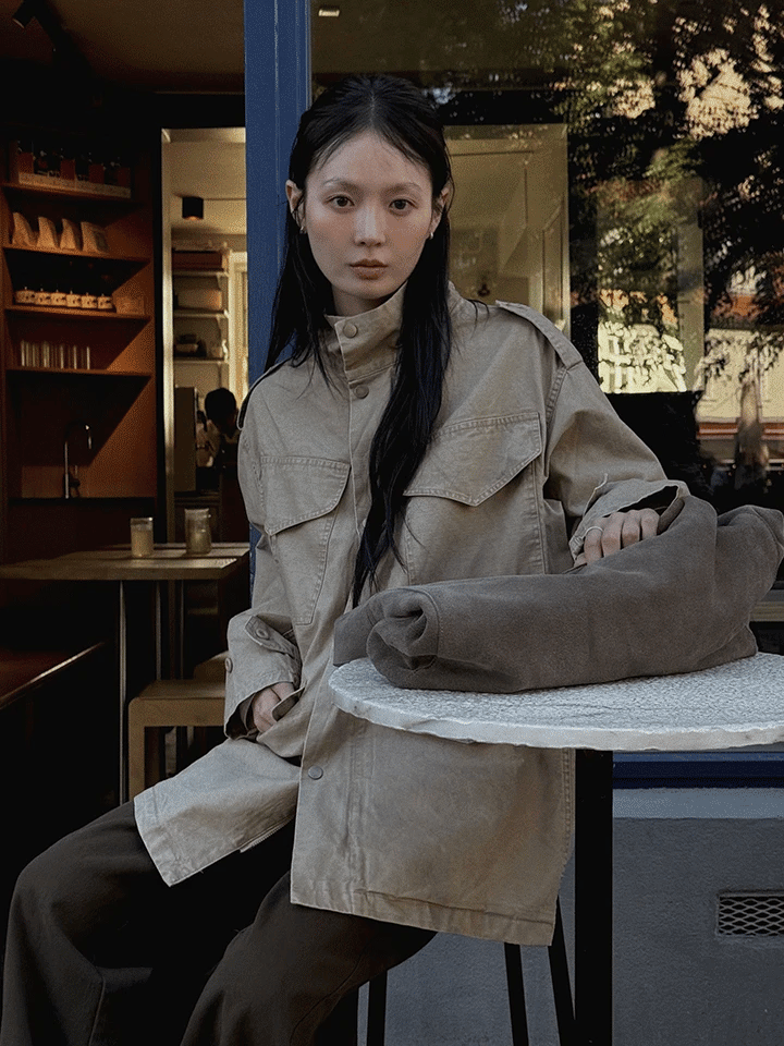 MARE WASHED DETAILER WORK JACKET