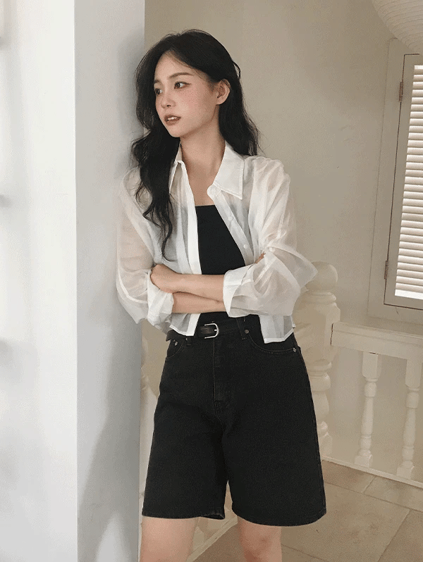 FIRM-FIT DARK-TONE BERMUDA PANTS - 6 COLORS