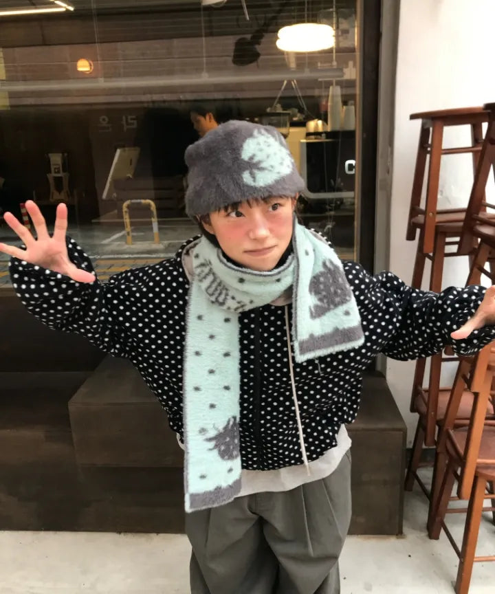 STAR BERRY MUFFLER - 5 colors