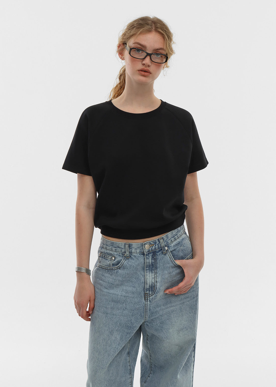 AIR SWEAT RAGLAN SHORT SLEEVE SWEATSHIRT 8