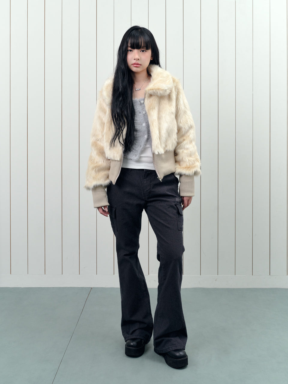 ASON AVA BOOTCUT BLACK