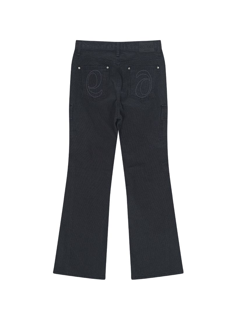 ASON AVA BOOTCUT BLACK