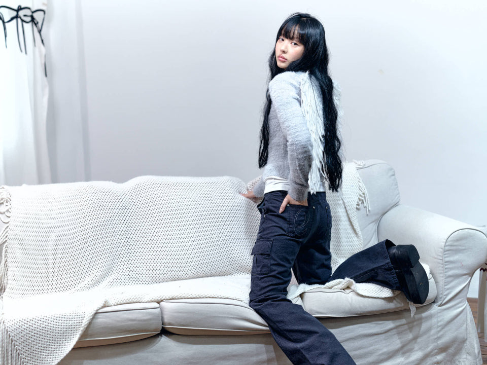 ASON AVA BOOTCUT BLACK