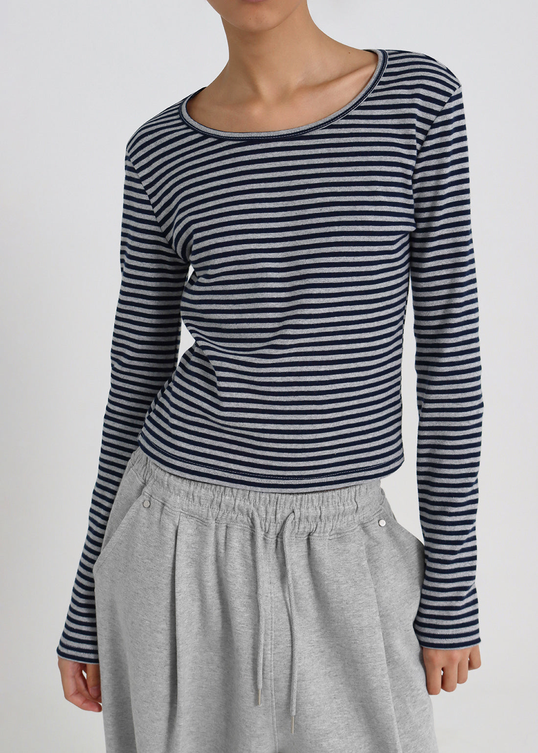 STANDARD STRIPE LONG SLEEVE TEE 3