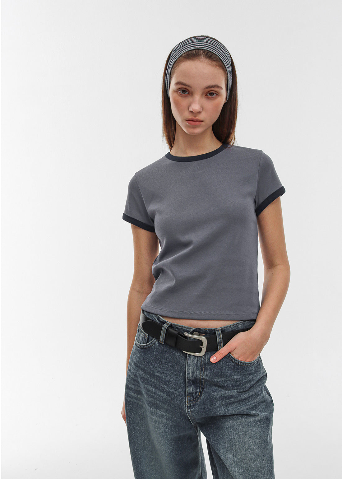 STANDARD RINGER ROUND SHORT SLEEVE TEE - 2 COLORS 3