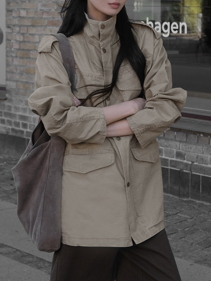 MARE WASHED DETAILER WORK JACKET
