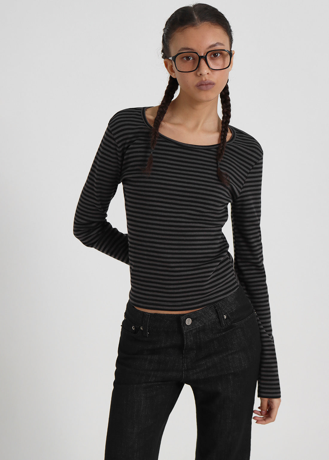 STANDARD STRIPE LONG SLEEVE TEE 9