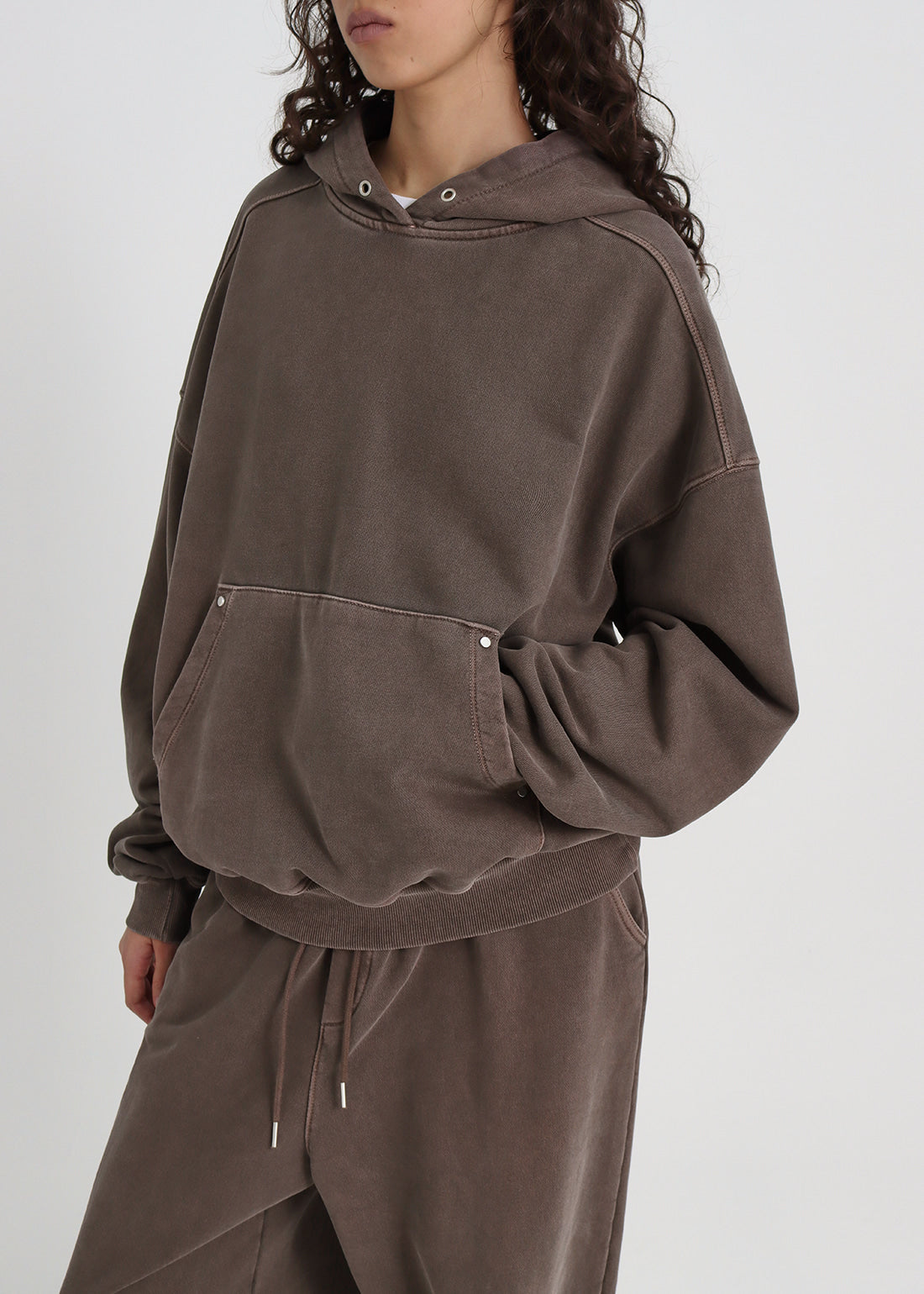 PIGMENT HEAVY SWEAT OVERFIT HOODIE 4