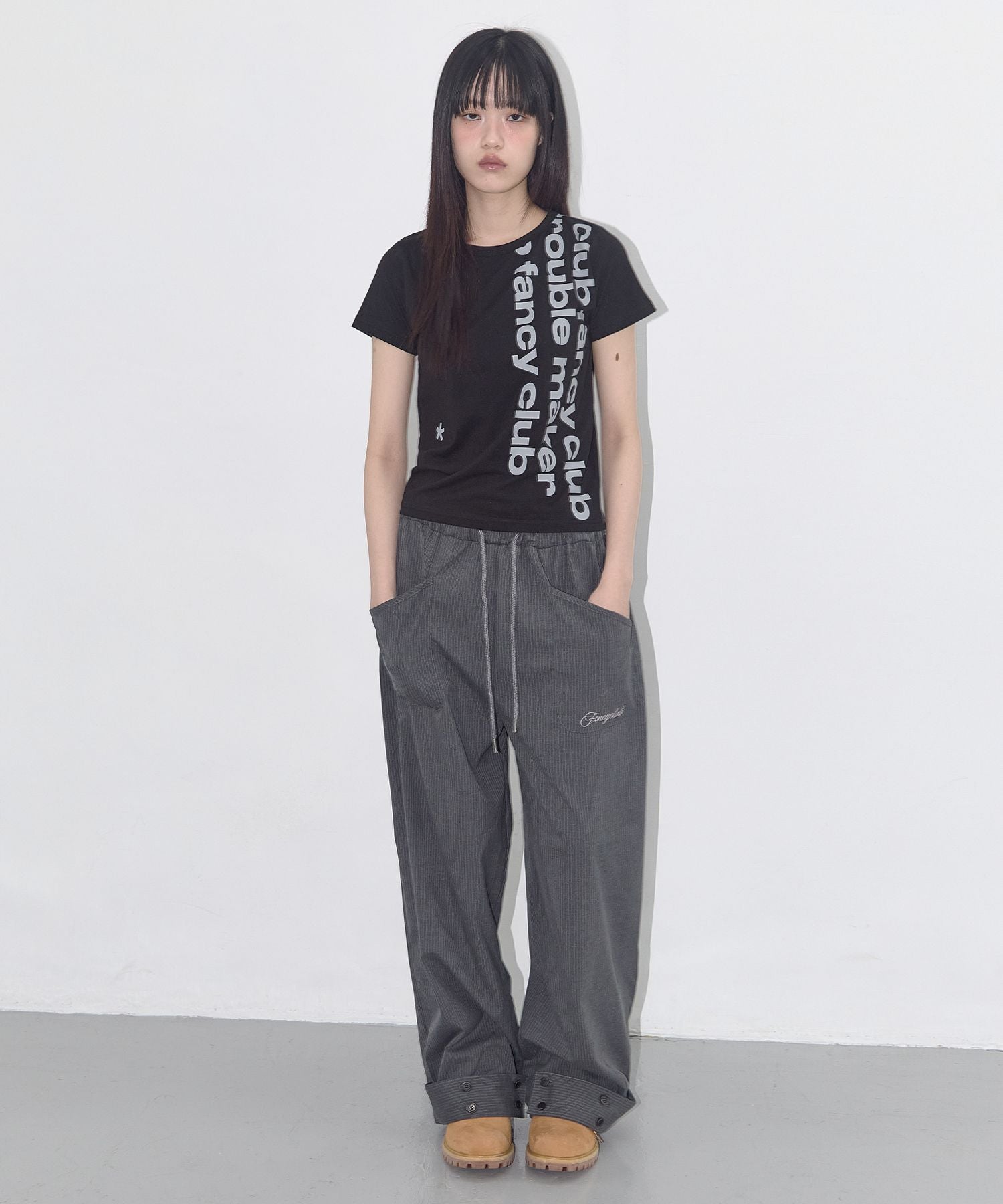 BAYWATCH CROP TEE - 3 COLORS BLACK 2