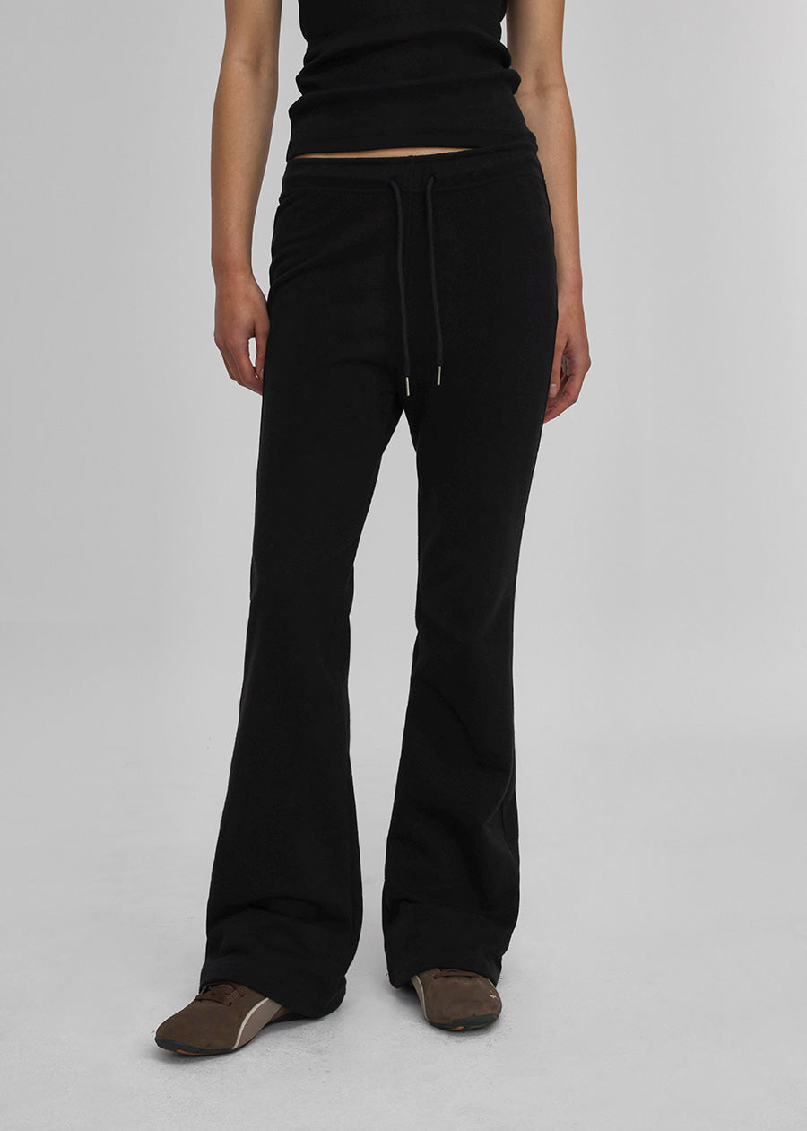HEAVY COTTON BOOTCUT BANDED PANTS - 2 COLORS 2