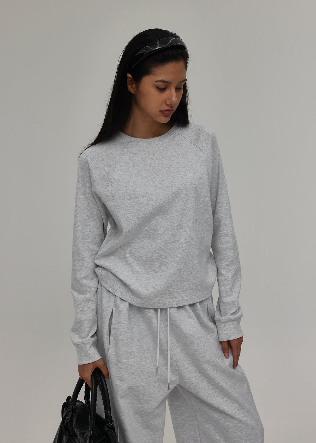 STANDARD RAGLAN SWEATSHIRT LONG SLEEVE TEE - 3 COLORS 1