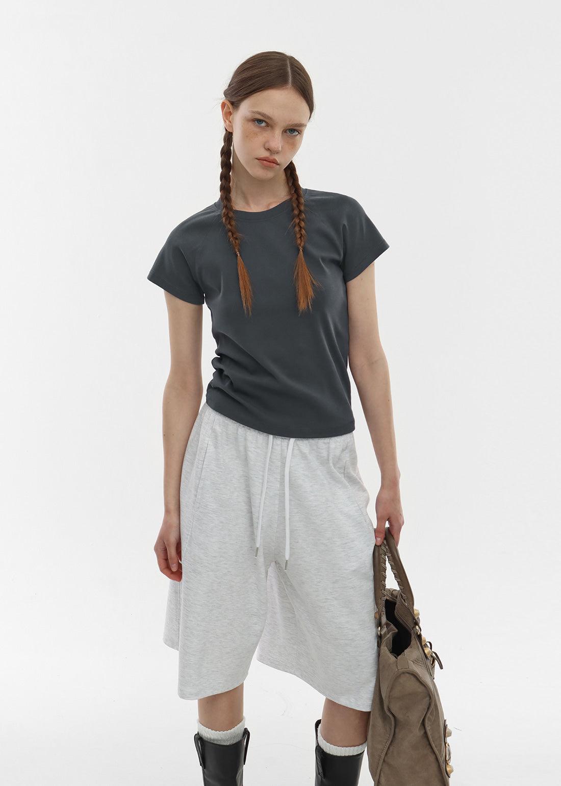 PIGMENT SLIM RAGLAN SHORT SLEEVE TEE - 2 COLORS 12