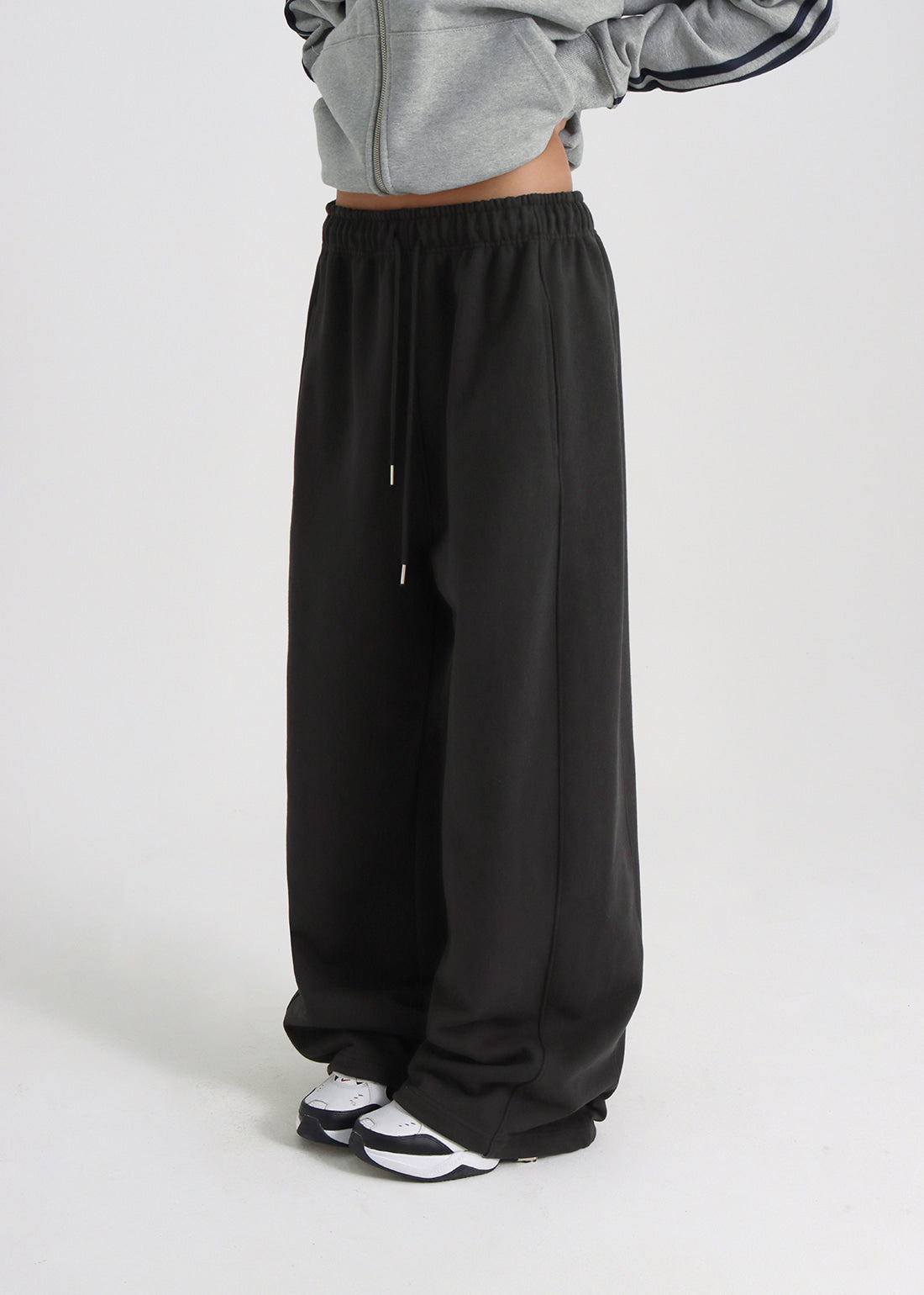 HEAVY SWEAT WIDE TWO-WAY PANTS - 6 COLORS 1