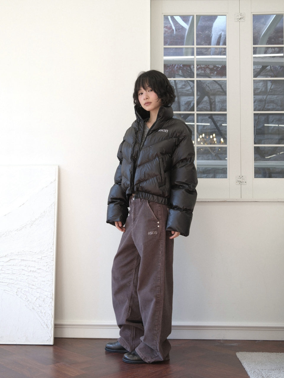 ASON MOSS CORDUROY BLACK