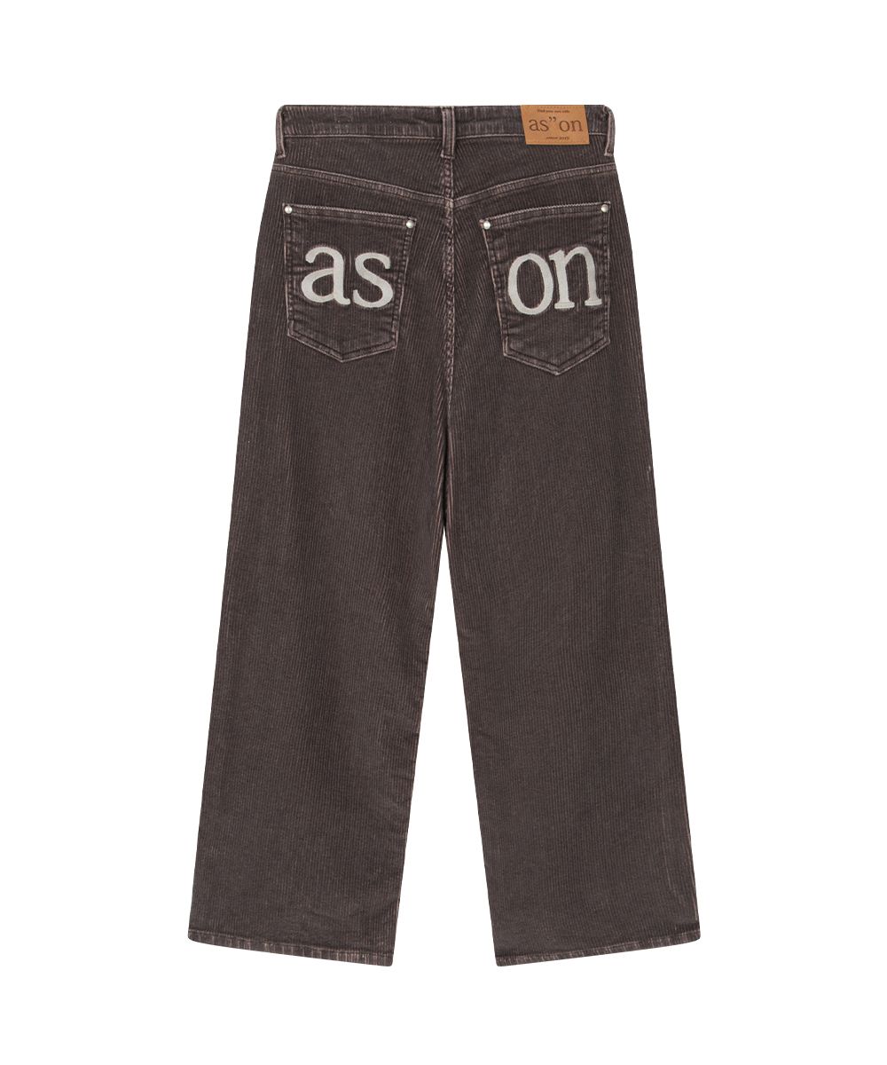 ASON MOSS CORDUROY BLACK