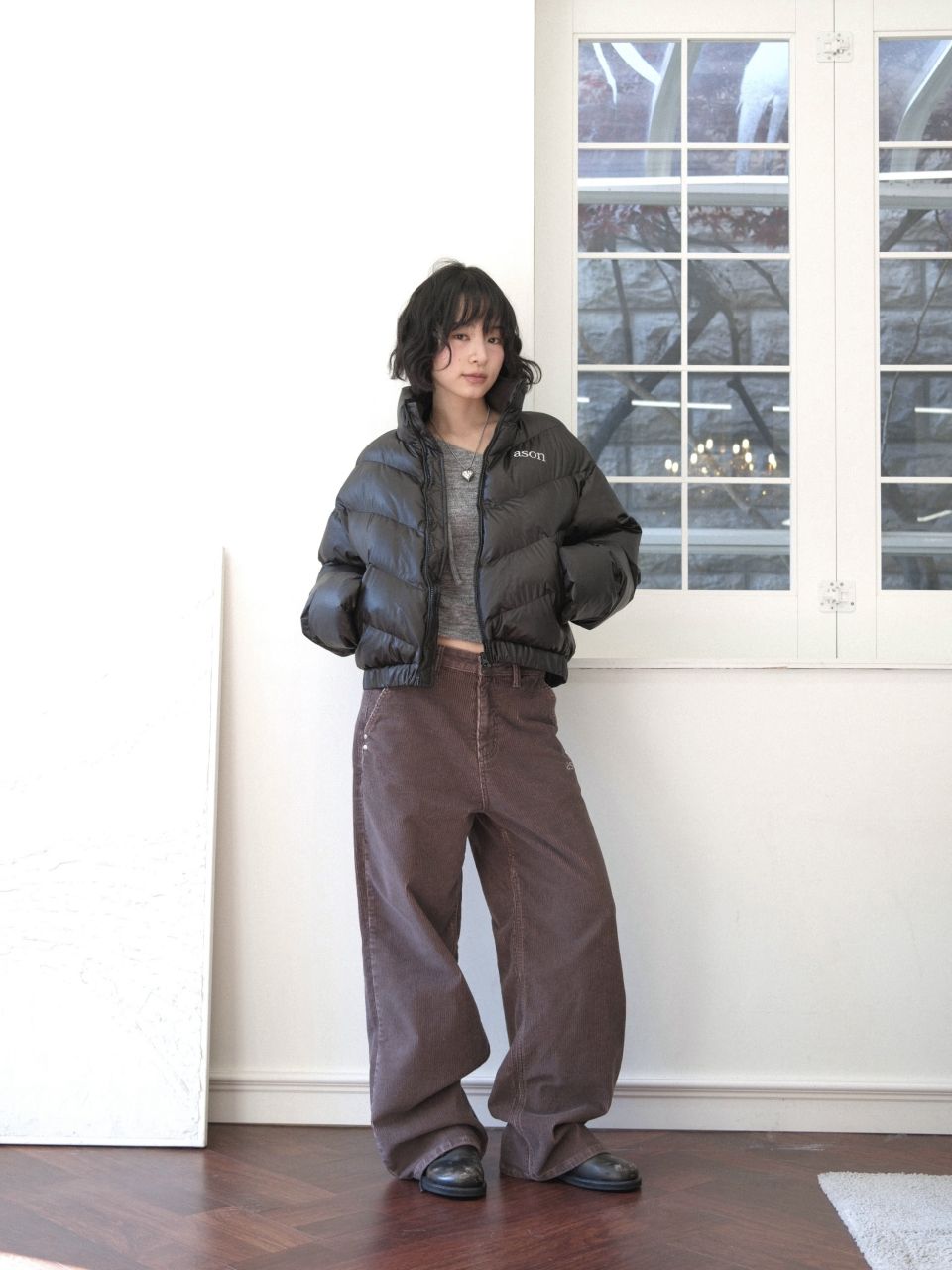 ASON MOSS CORDUROY BLACK