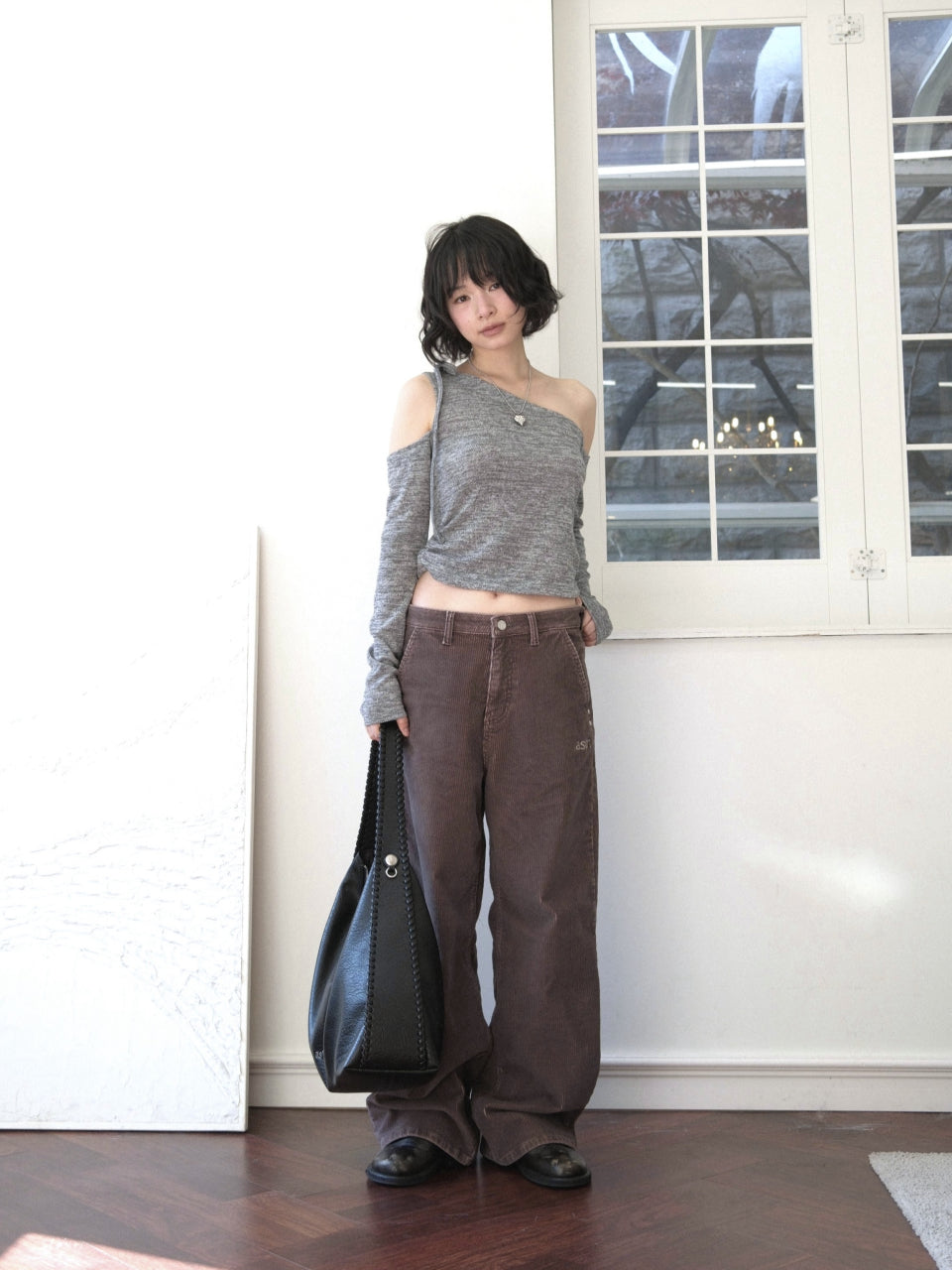 ASON MOSS CORDUROY BLACK