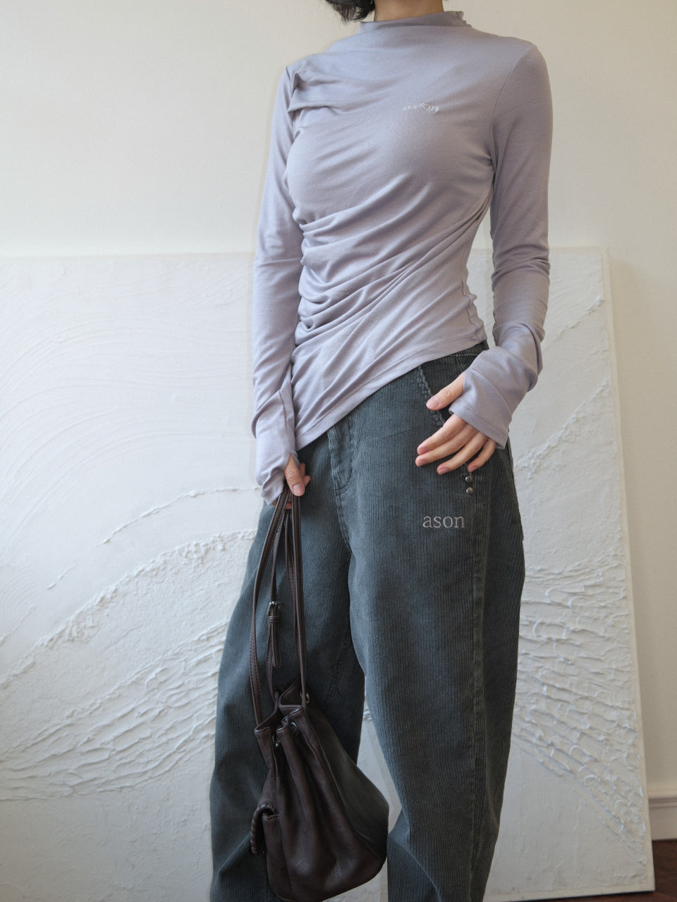 ASON MOSS CORDUROY BROWN