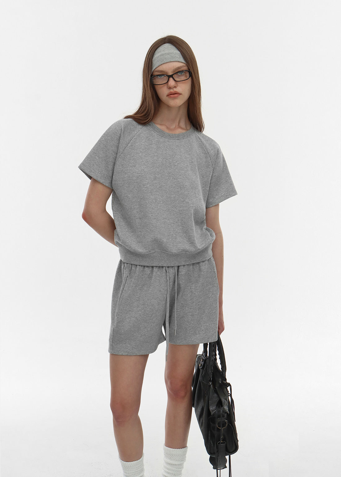 AIR SWEAT RAGLAN SHORT SLEEVE SWEATSHIRT 2