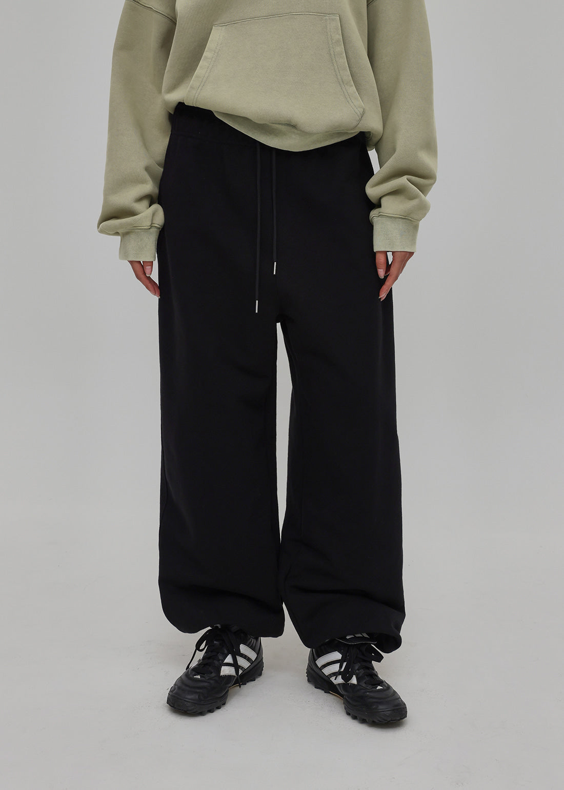 HEAVY SWEAT WIDE JOGGER PANTS 1