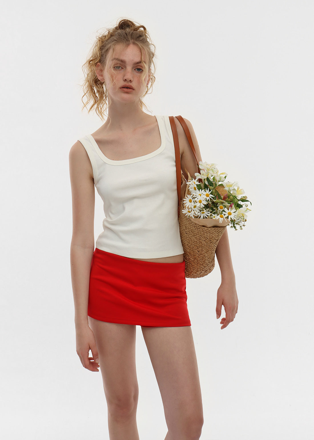 STANDARD WIDE SQUARE NECK TANK 2