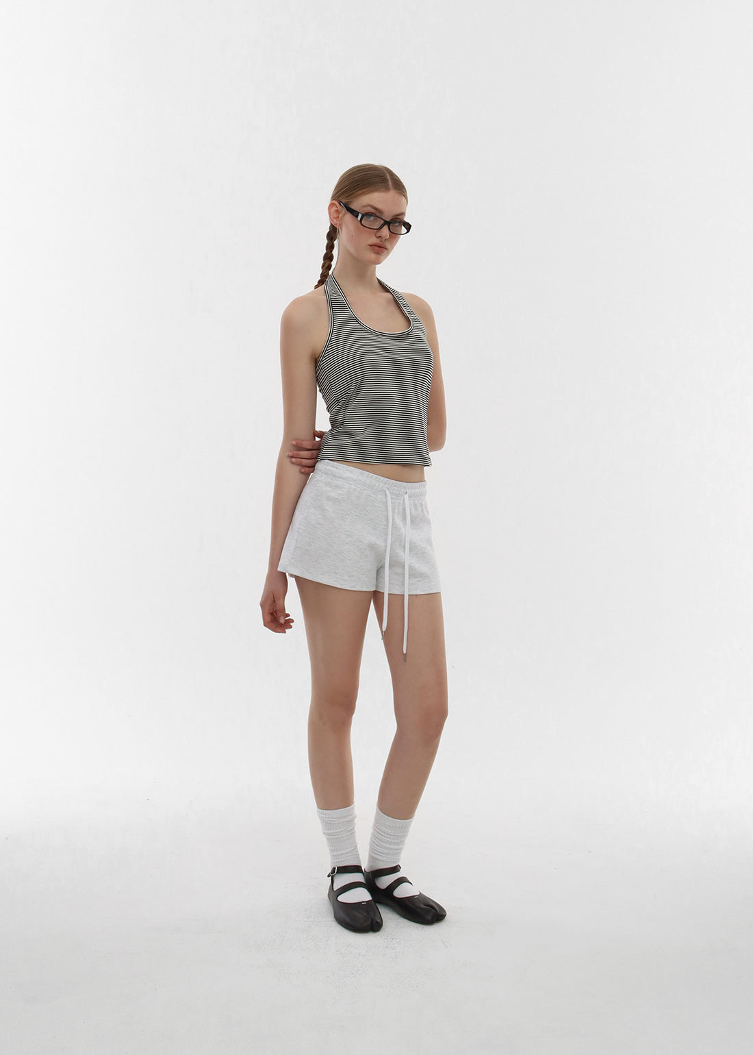 STRIPE HALTER TANK - 2 COLORS 1