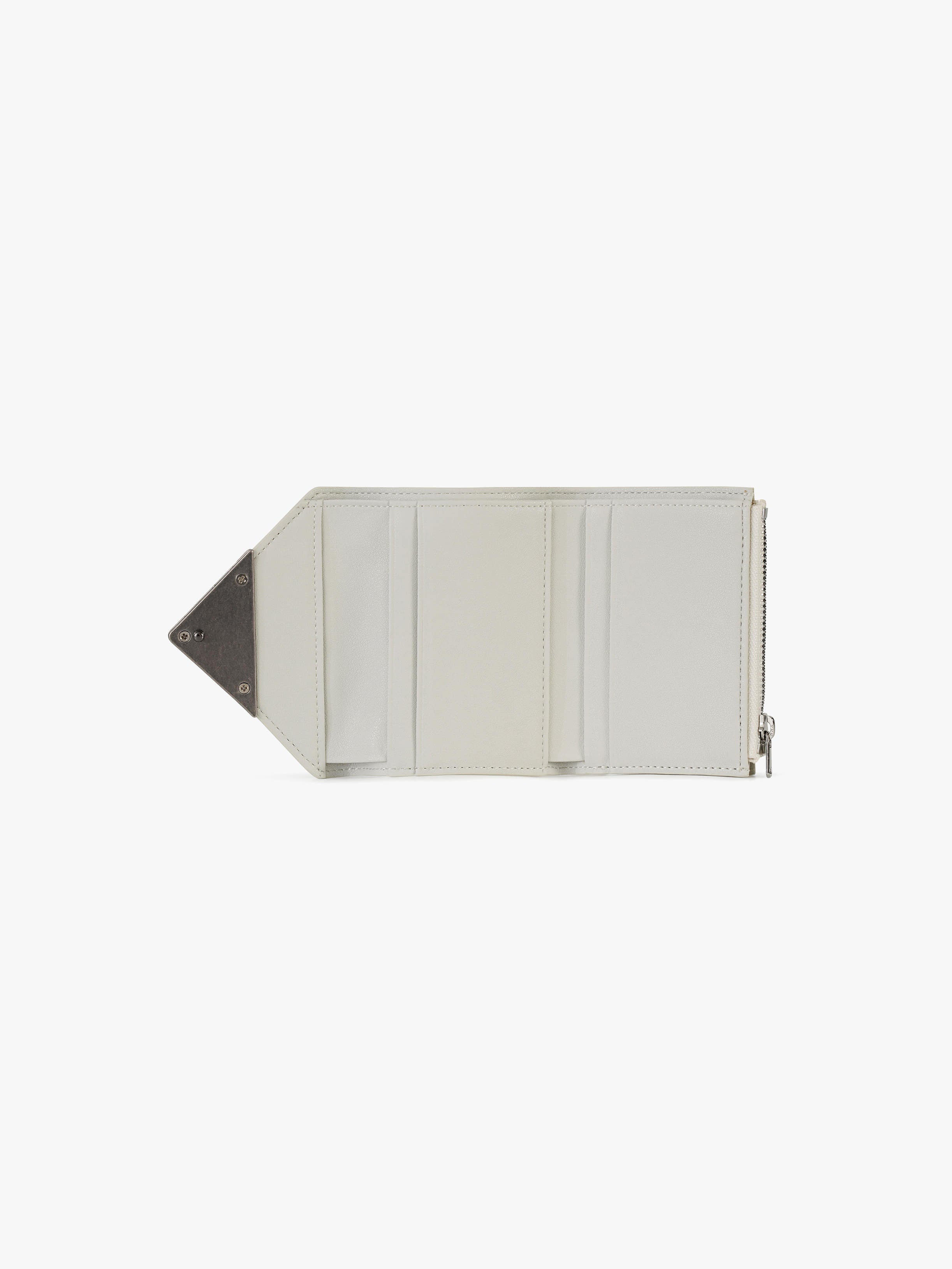 MATT TRIANGLE WALLET - CREAM