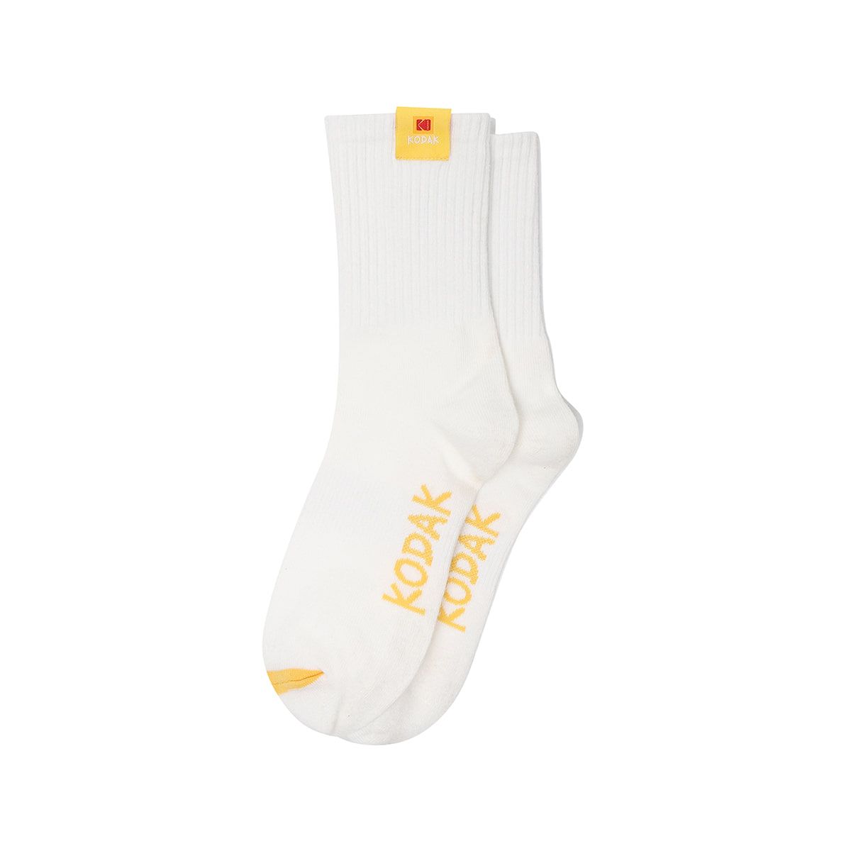 COLOR LABEL CREW SOCKS 1