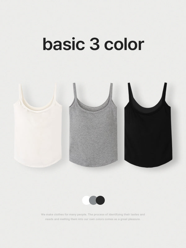 COVER FIT BUILT-IN CAP SLEEVELESS - 3 COLORS 7