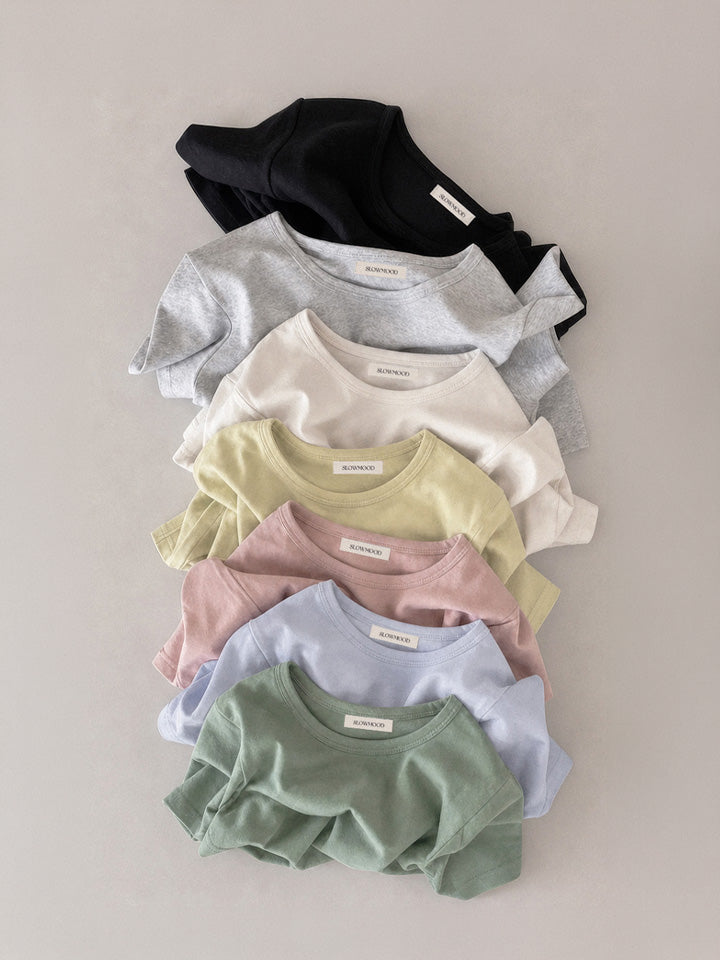 SALT CLEAN SHORT SLEEVE TEE - 4 COLORS