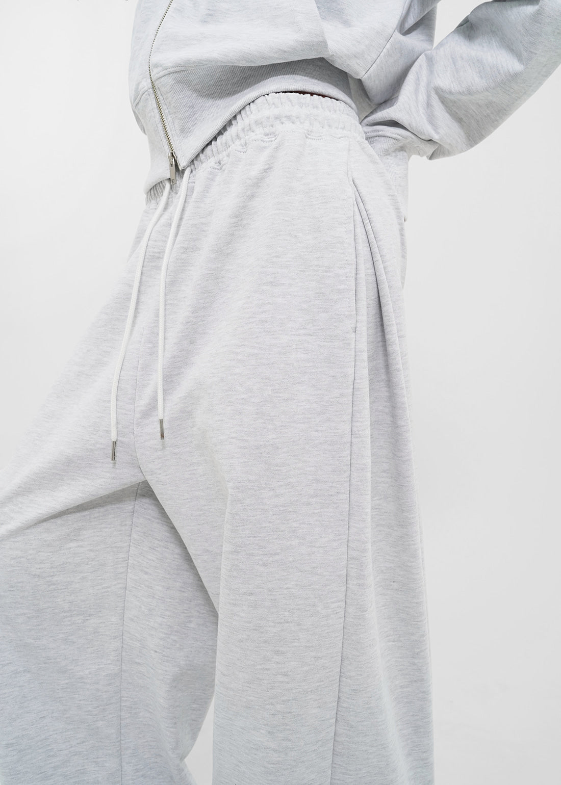 MID SWEAT FOLDING TWO-WAY PANTS - 4 COLORS 7